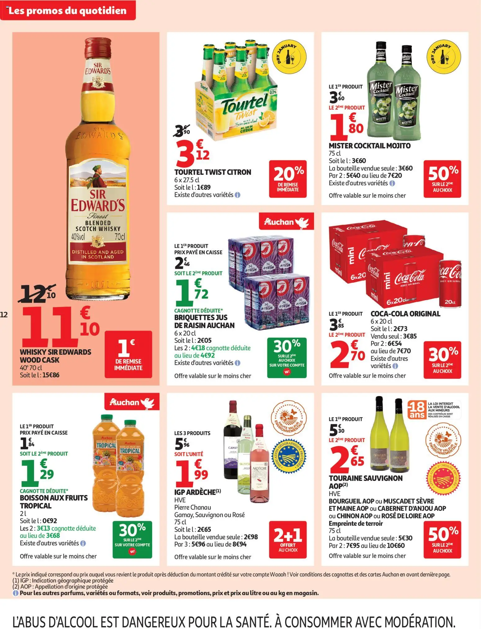 {H1} | Page: 12 | Produits: Whisky, Citron, Jus de citron, Jus