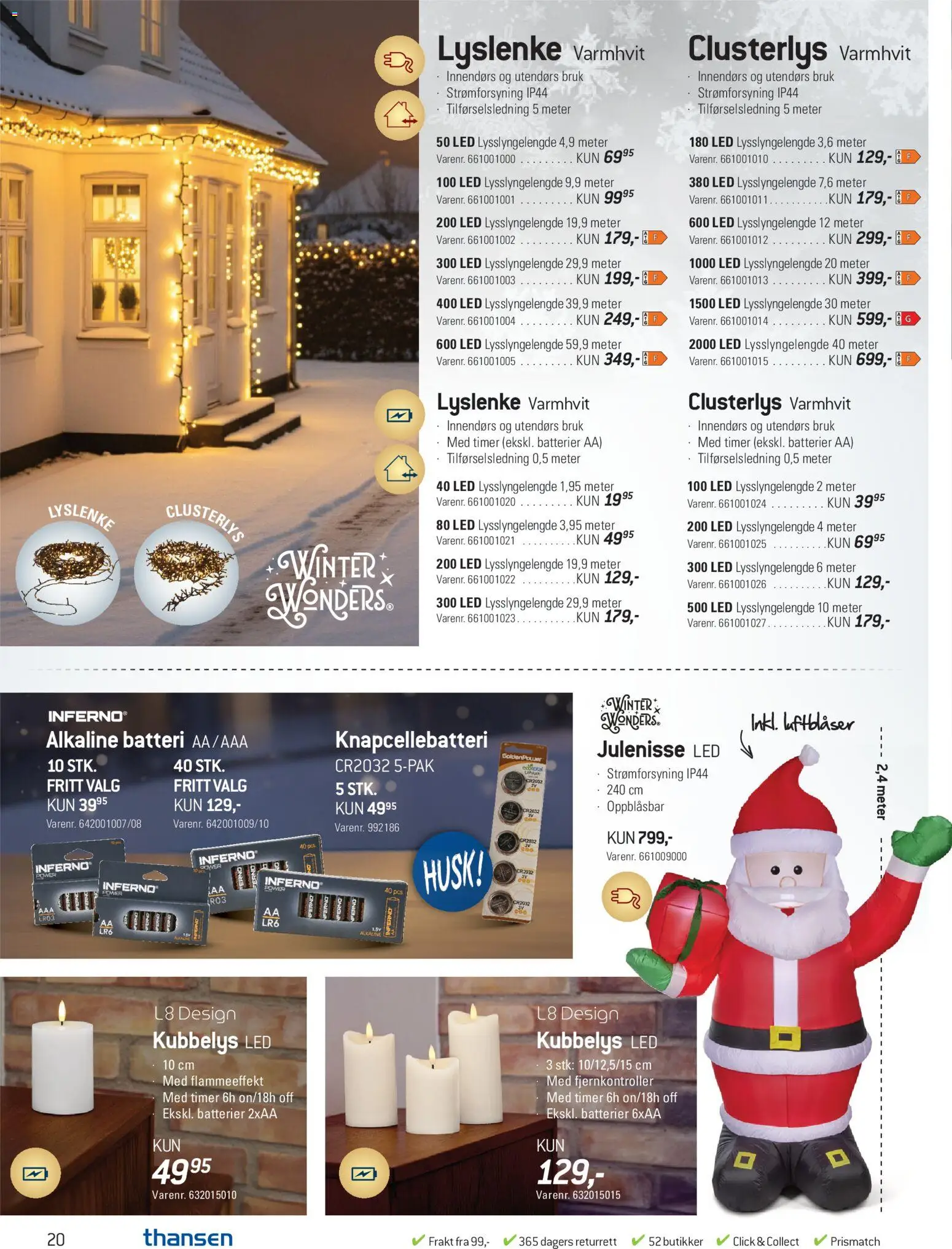 {H1} | Side: 20 | Produkter: Сантехнічне кріплення, Суміш дитяча, Batteri