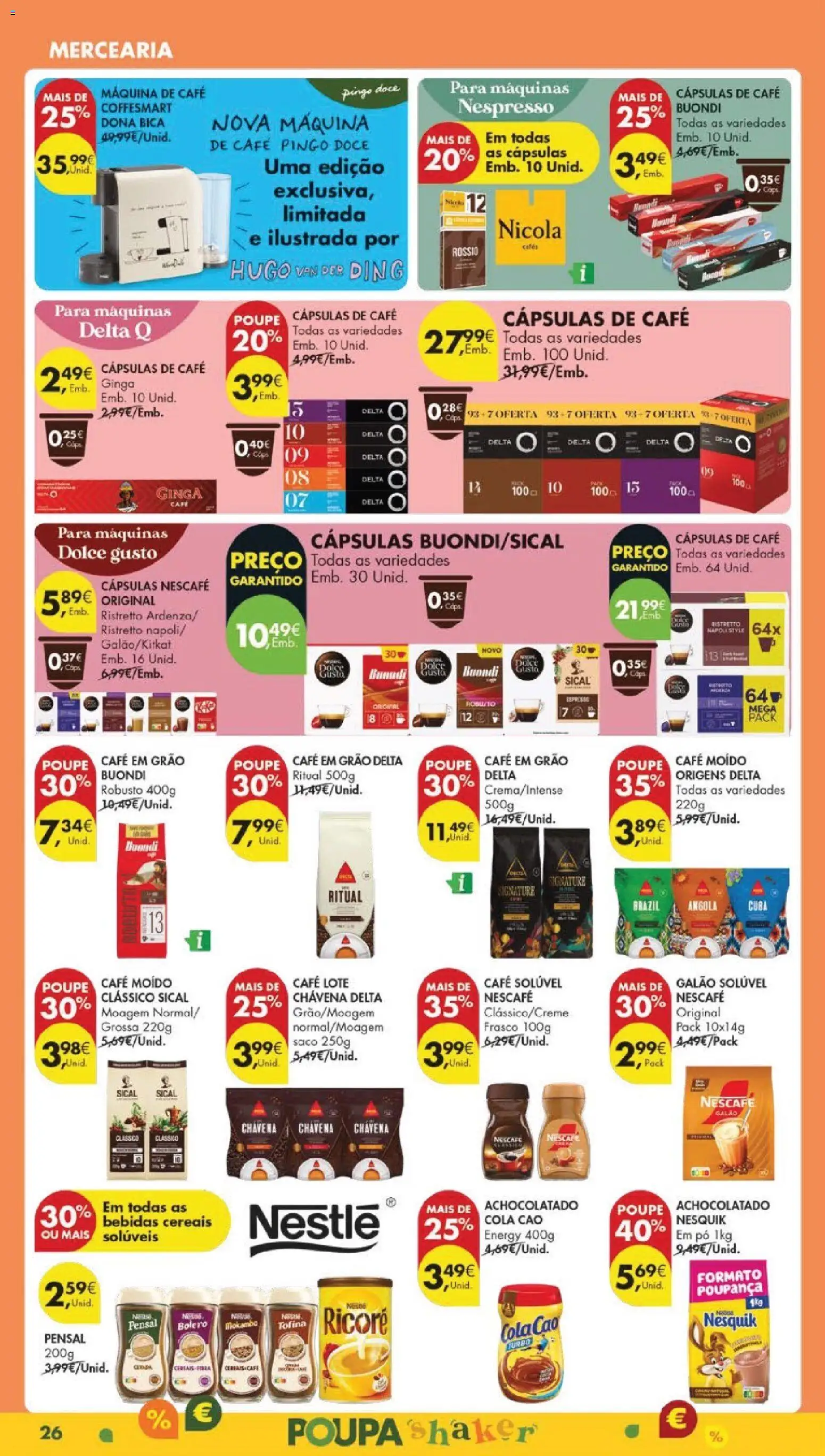 Pingo Doce folheto │ válido de 02.12.2025 | Página: 30 | Produtos: Nespresso, Nestlé, Chocolate, Dolce gusto