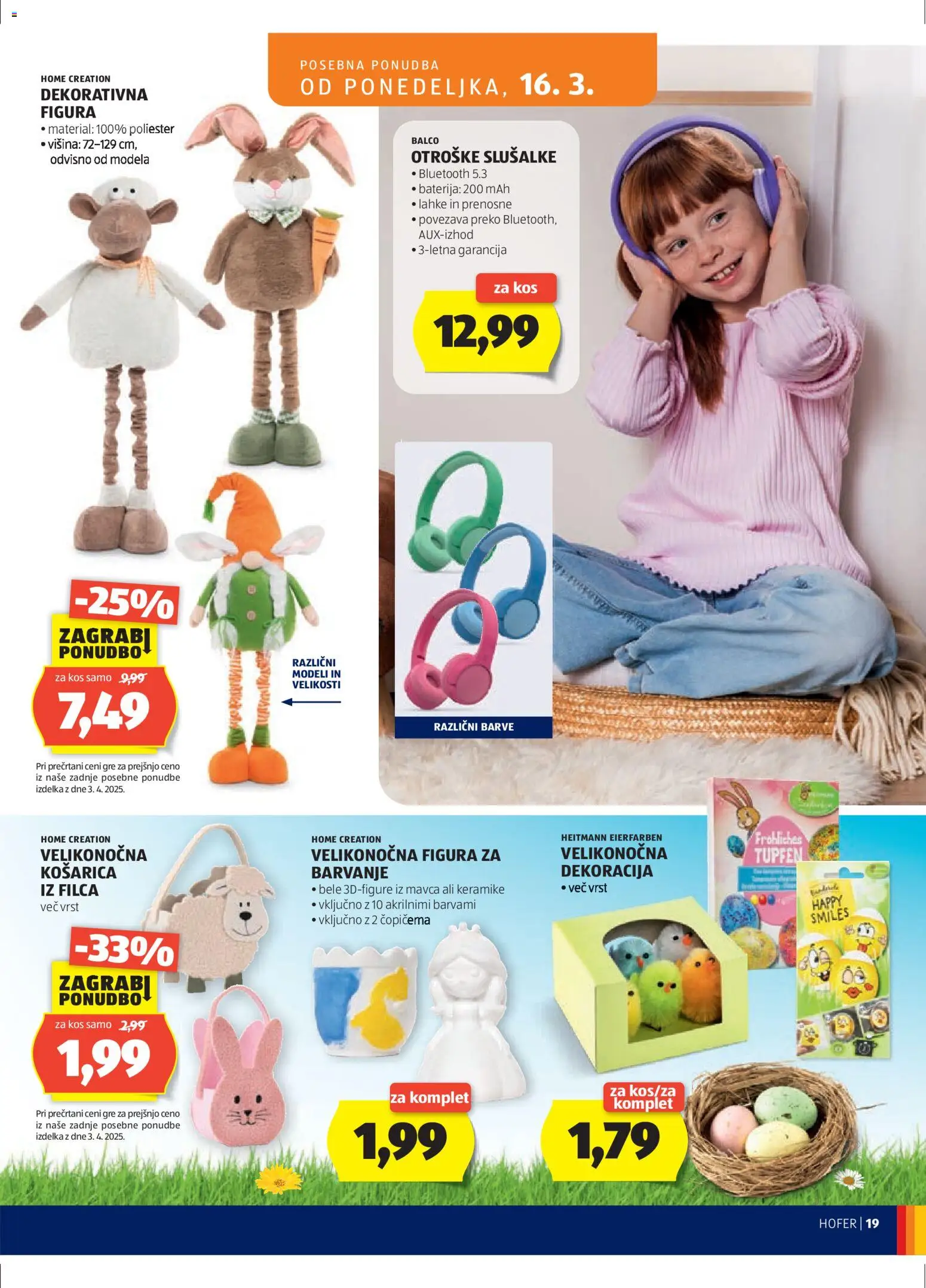 Hofer SI katalog | vrijedi od 11.03.2026 | Stranica: 19 | Proizvodi: Baterija