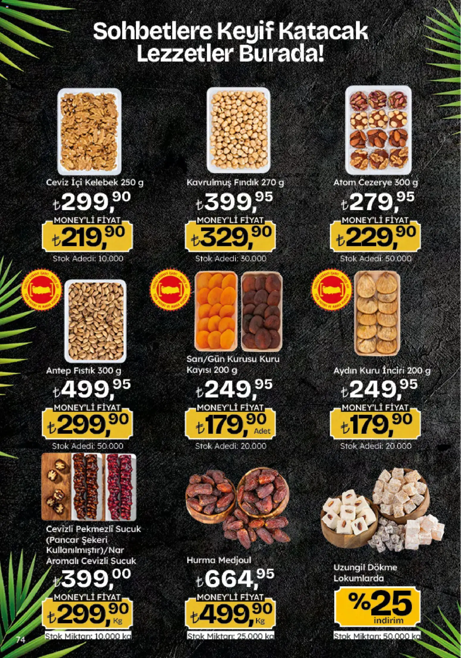 Migros Katalog - 5M Migroskop Dijital - 12.03.2026 tarihinden itibaren geçerlidir | Sayfa: 74 | Ürünler: Fıstık, Fındık, Pancar, Sucuk