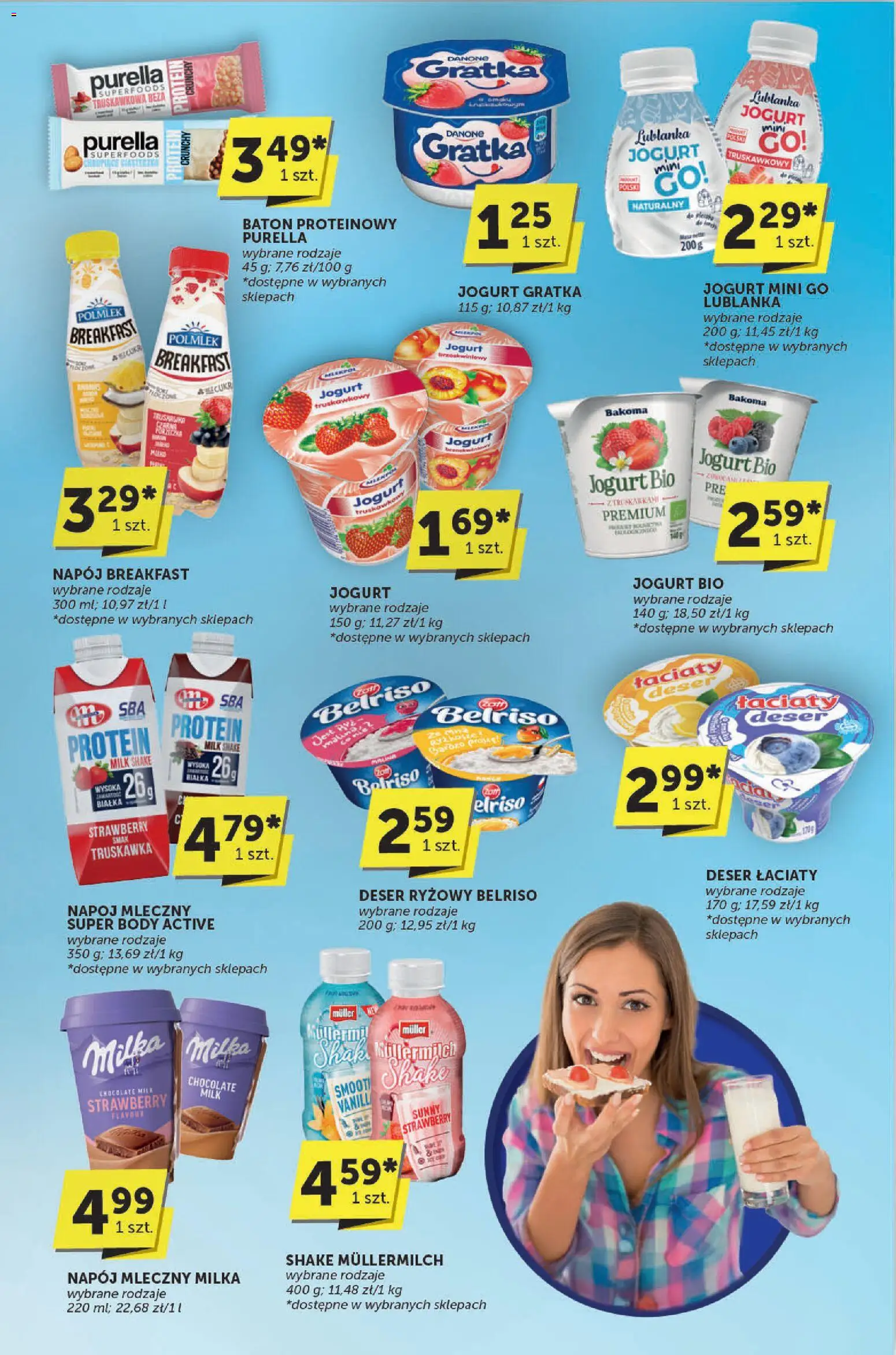 ABC Gazetka - Katalog od 30.10.2025 | Strona: 3 | Produkty: Jogurt Bio, Milka, Baton, Jogurt