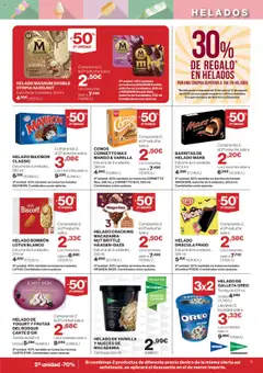 Hipercor catálogo │ válido desde el 17.07.2025 | Página: 11 | Productos: Helado bombón, Chocolate, Helado, Ρούτερ