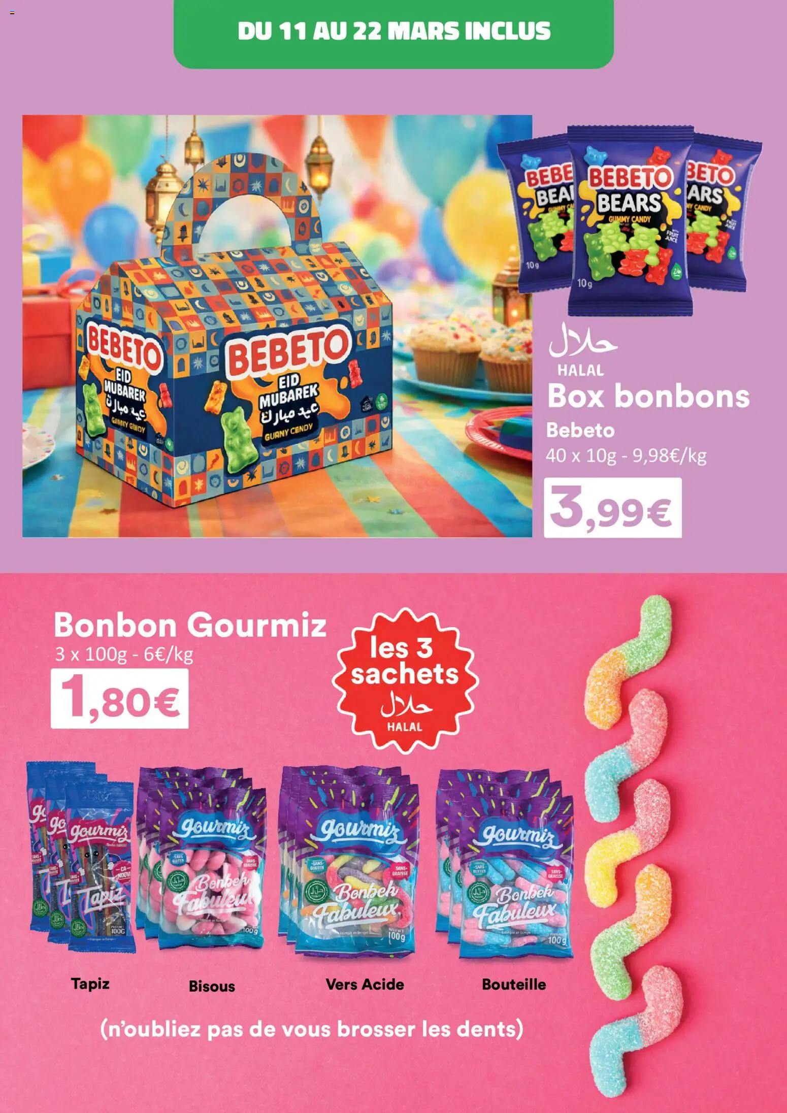 {H1} | Page: 7 | Produits: Bonbons