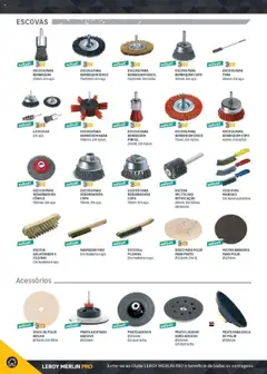 Pré-visualização Leroy Merlin Catálogo válido de 18.11.2024 | Página: 340 | Produtos: Pincel