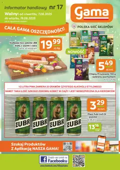 Pogląd oferty "Gama Gazetka" - ważna od 07.08.2025