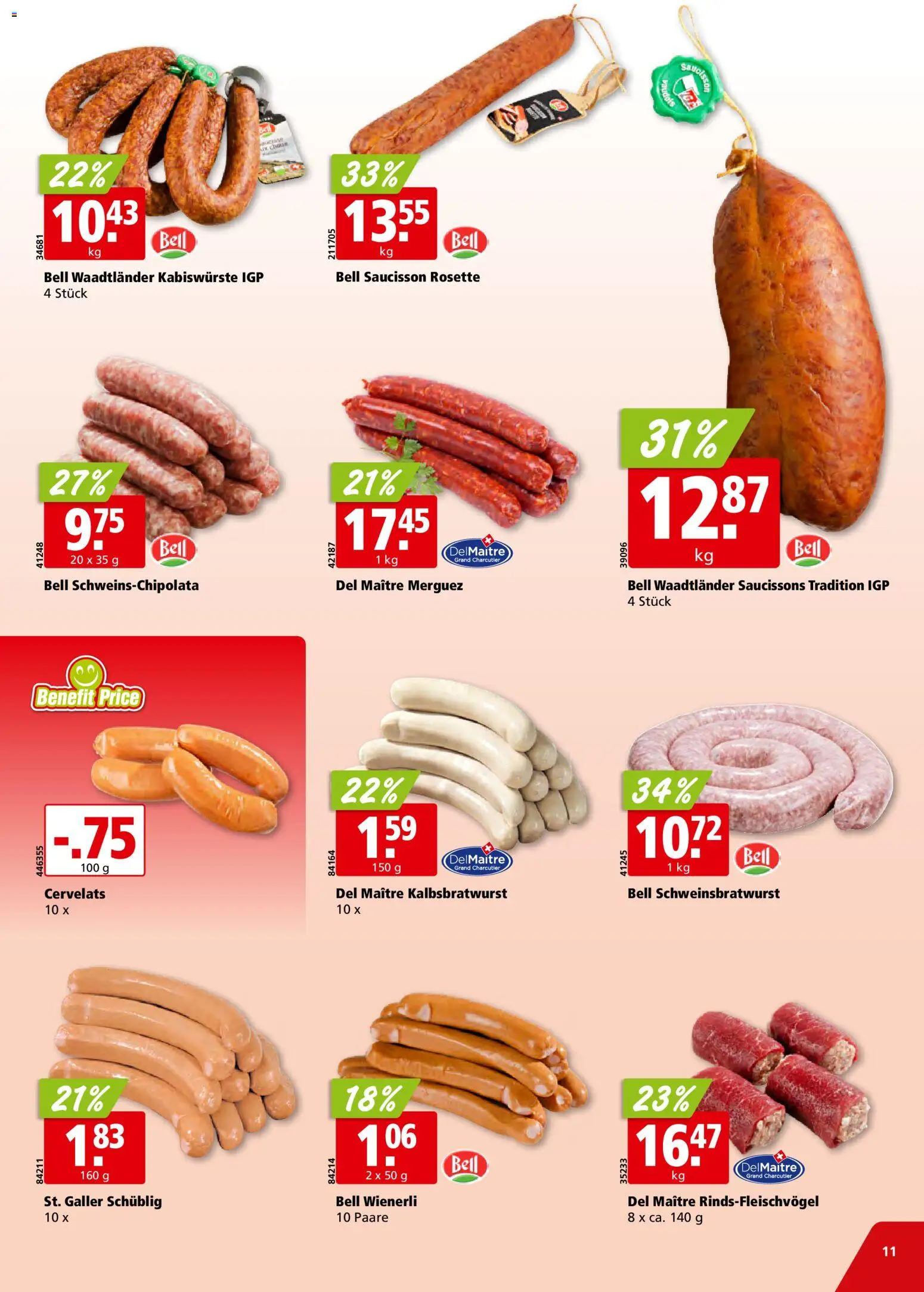 Aligro Aktionen Chavannes, Matran, Genf, Sitten – gültig ab 24.11.2025 | Seite: 11