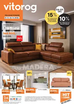Vitorog akcija praznični popusti  - pregled Vitorog kataloga - važi od 01.11.2025