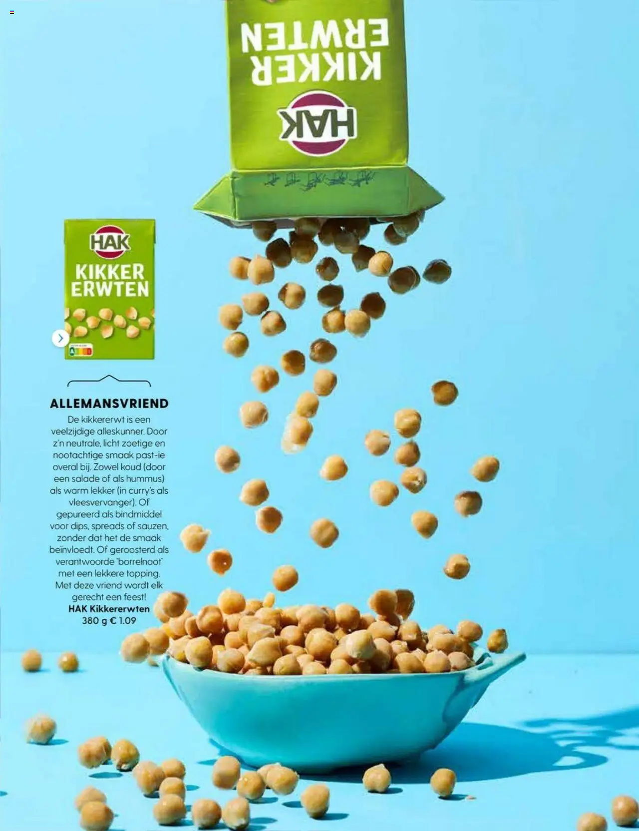  | Pagina: 22 | Producten: Overal, Salade, Kikkererwten