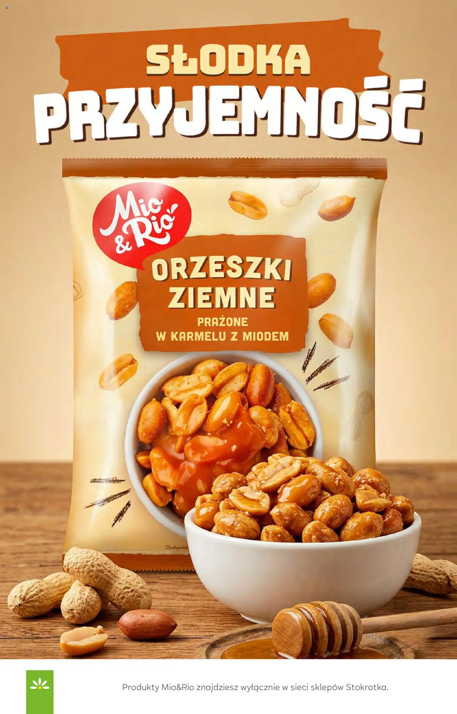 Stokrotka gazetka - Market od 23.04.2026 | Strona: 35 | Produkty: Orzeszki ziemne