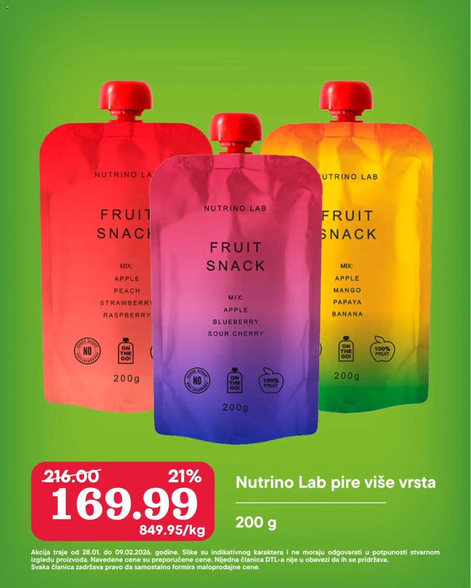 Senta Promet katalog - važi od 28.01.2026 | Strana: 3 | Proizvode: Banana, Mango