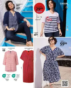 Ulla Popken akciós újság - amely érvényes a következő dátumtól: 01.04.2026 | Oldal: 51 | Termékek: Tunika