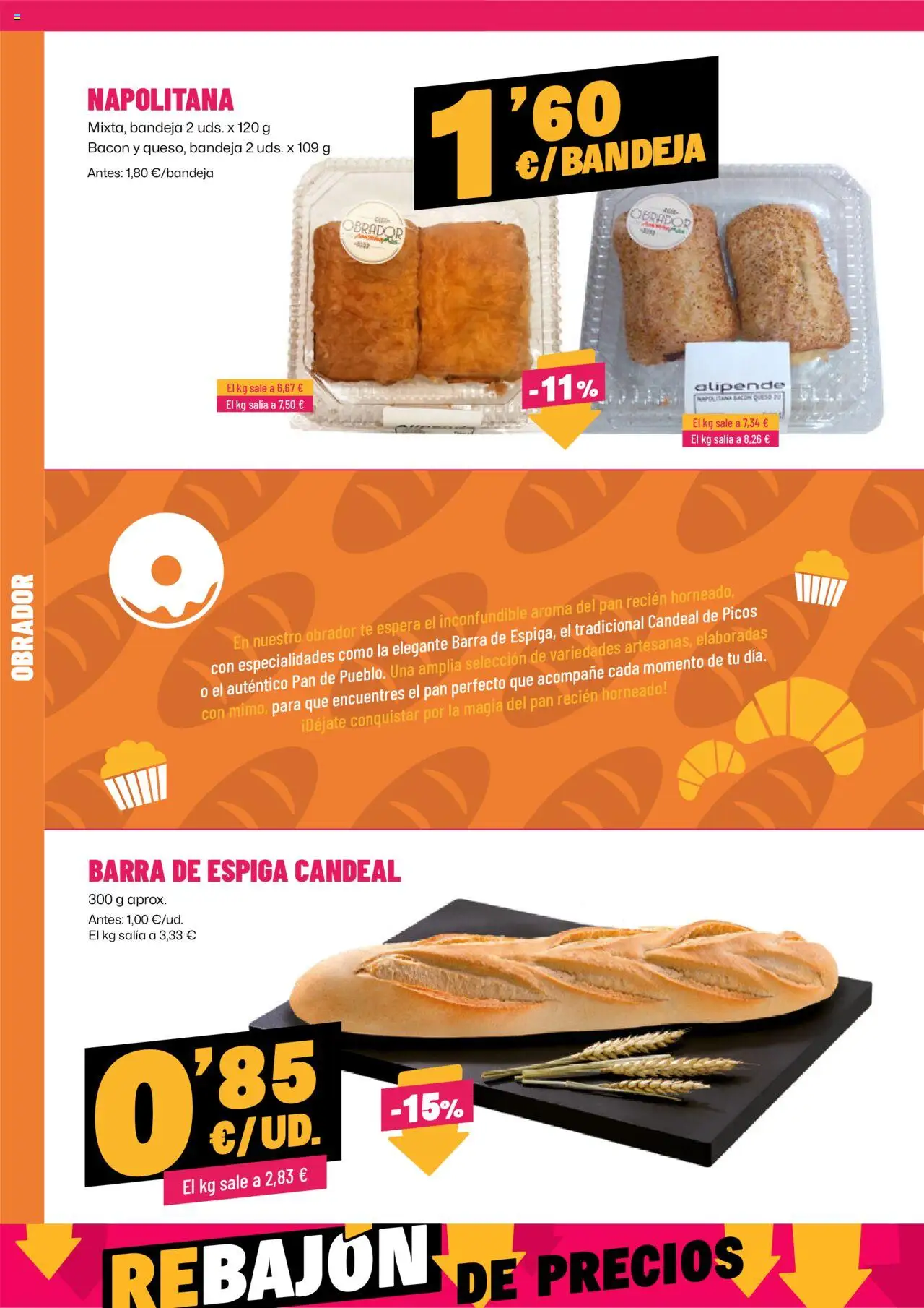 AhorraMas folleto │ válido desde el 18.09.2025 | Página: 8 | Productos: Queso, Pan, Té, Bandeja