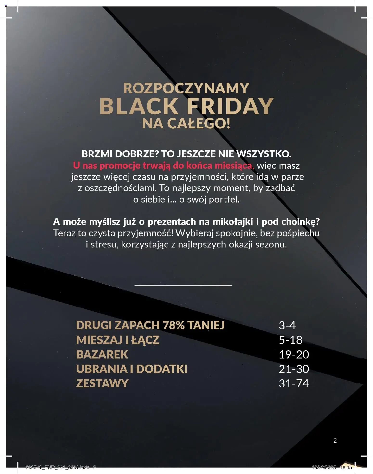 Avon Black Friday od 13.11.2025 | Strona: 2 | Produkty: Ubrania, Zapach