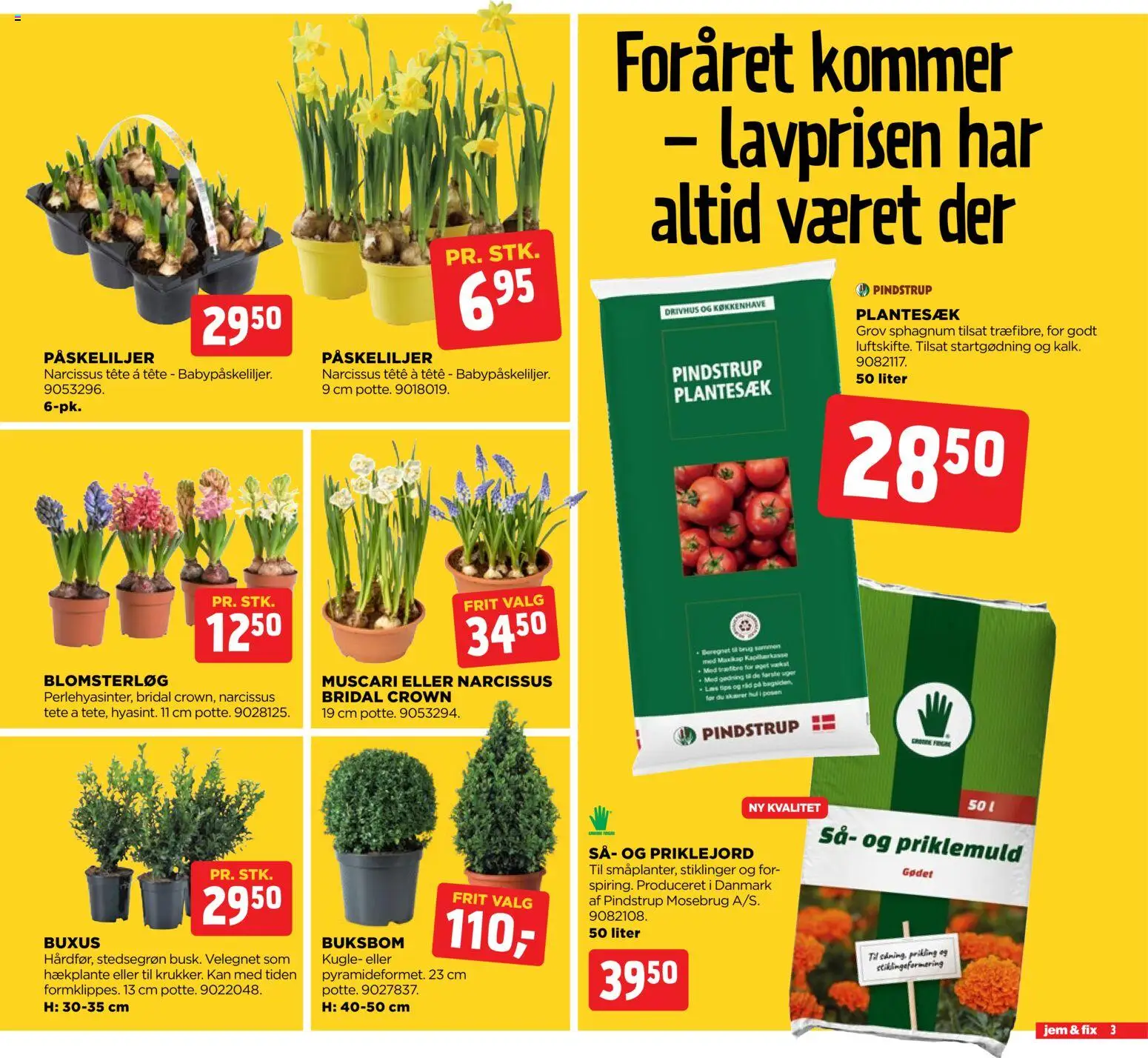 Jem & fix tilbudsavis – gyldig fra 01.03.2026 | Side: 3 | Produkter: Skærer, Søm