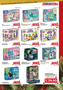 Anteprima del volantino Mercatò Sogni sotto l'albero catalogo valido a partire dal 20.11.2025 | Pagina: 7 | Prodotti: Avocado, Robot, Penne