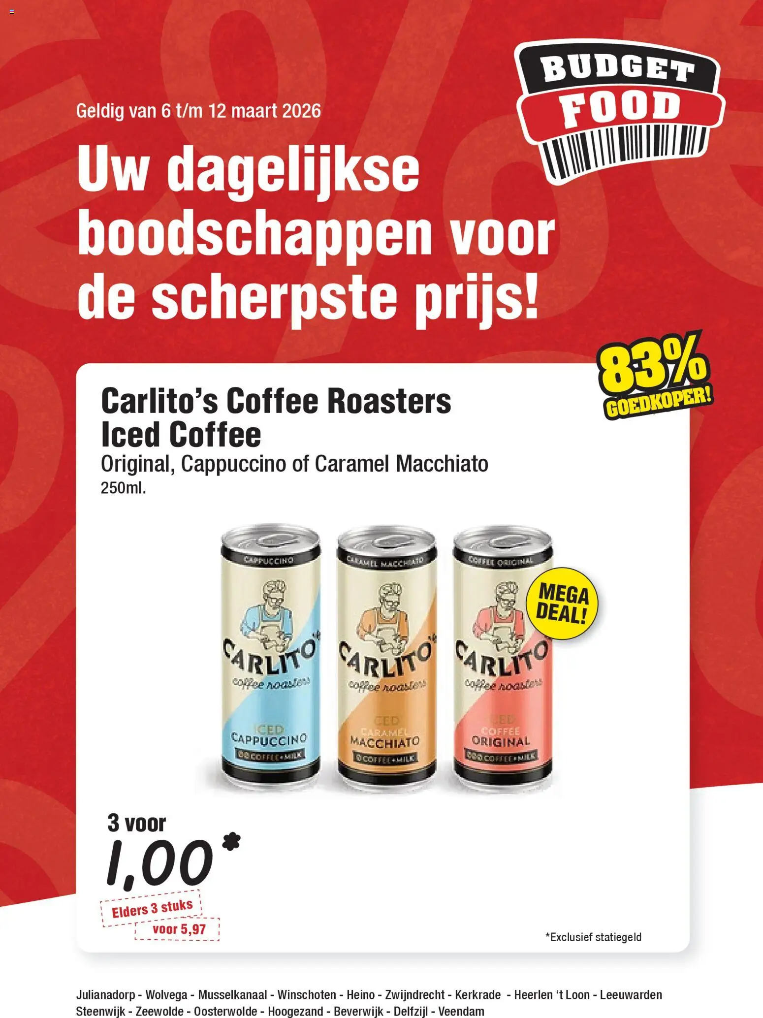 {H1} | Pagina: 1 | Producten: Cappuccino