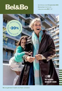 Bel&Bo - Nieuwe Bel&Bo collectie  - Voorbeeld van een folder van Bel&Bo, geldig van 15.09.2025