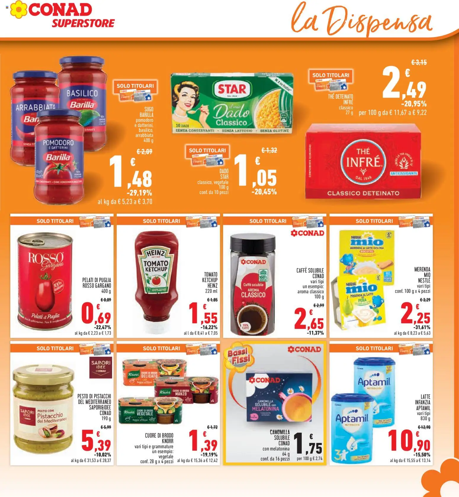 Volantino Conad del 29.01.2026 | Pagina: 17 | Prodotti: Manzo, Ketchup, Pistacchi, Sugo