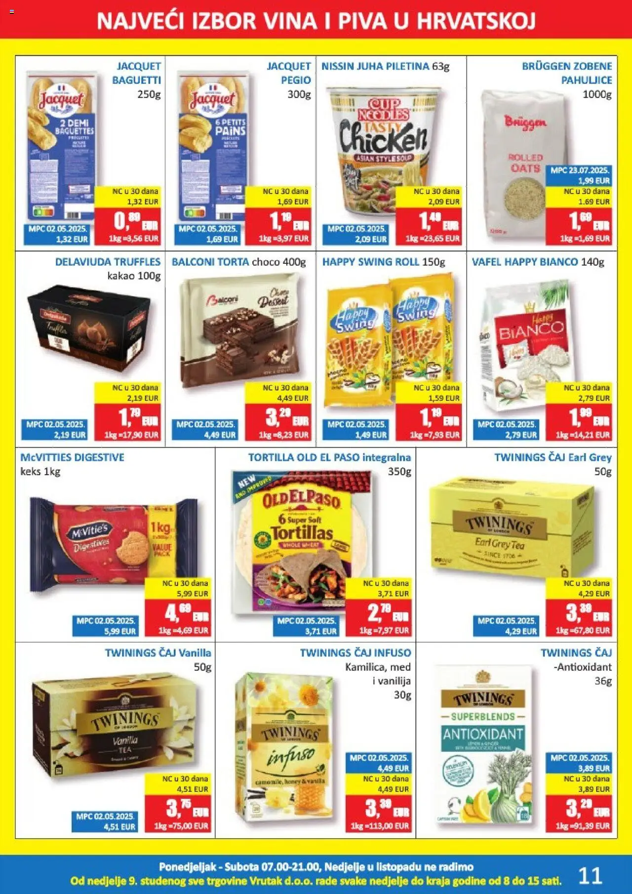 Vrutak katalog | vrijedi od 13.10.2025 | Stranica: 11 | Proizvodi: Piletina, Keks, Pahuljice, Torta
