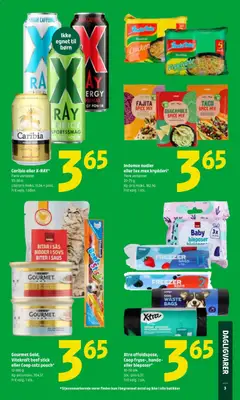 Indomie nudler eller tex mex krydderi*, Flere varianter. 20-75 g. Kg-pris maks. 182,50. Frit valg. 1 stk. gyldig fra 19.02.2026 | Side: 3 | Produkter: Nudler, Taco, Guacamole