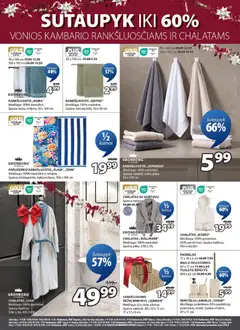 JYSK leidinys galioja nuo 02.12.2025 | Puslapis: 23 | Prekių: Rankšluostis, Chalatas