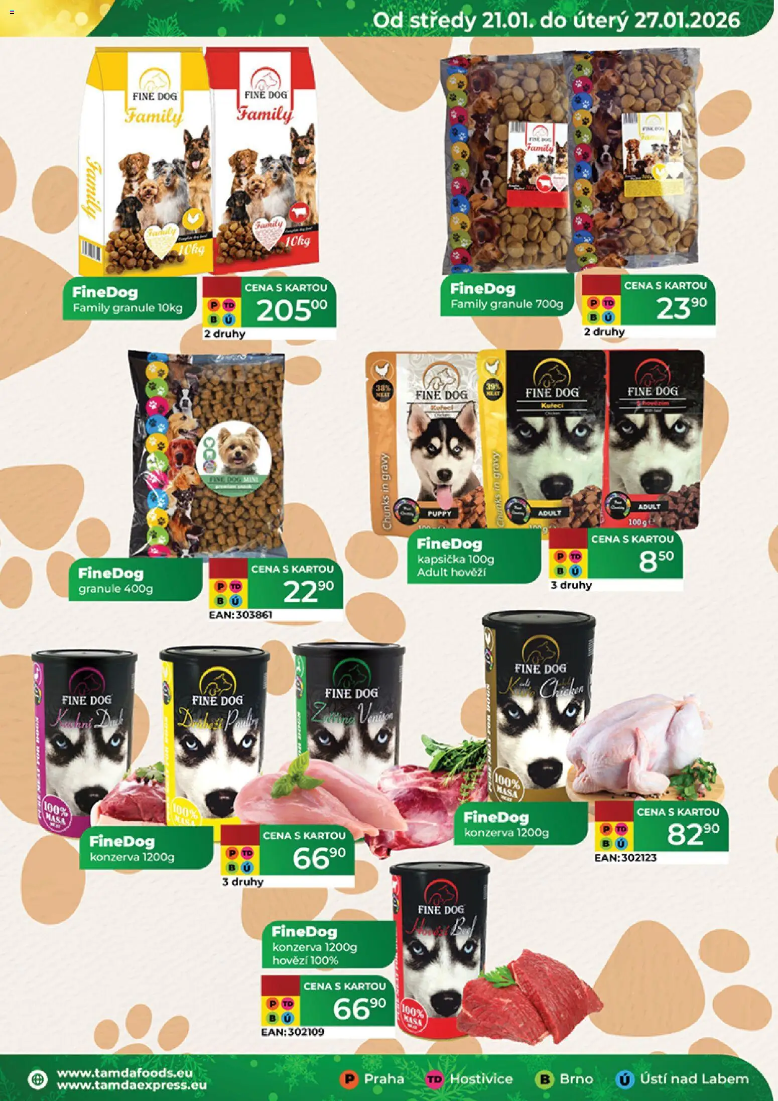 Tamda Foods leták od 21.01.2026 | Strana: 41 | Produkty: Hovězí, Granule