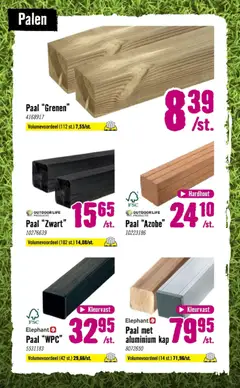 Hornbach folder - Voorbeeld van een folder van Hornbach, geldig van 09.03.2026 | Pagina: 32 | Producten: Paal
