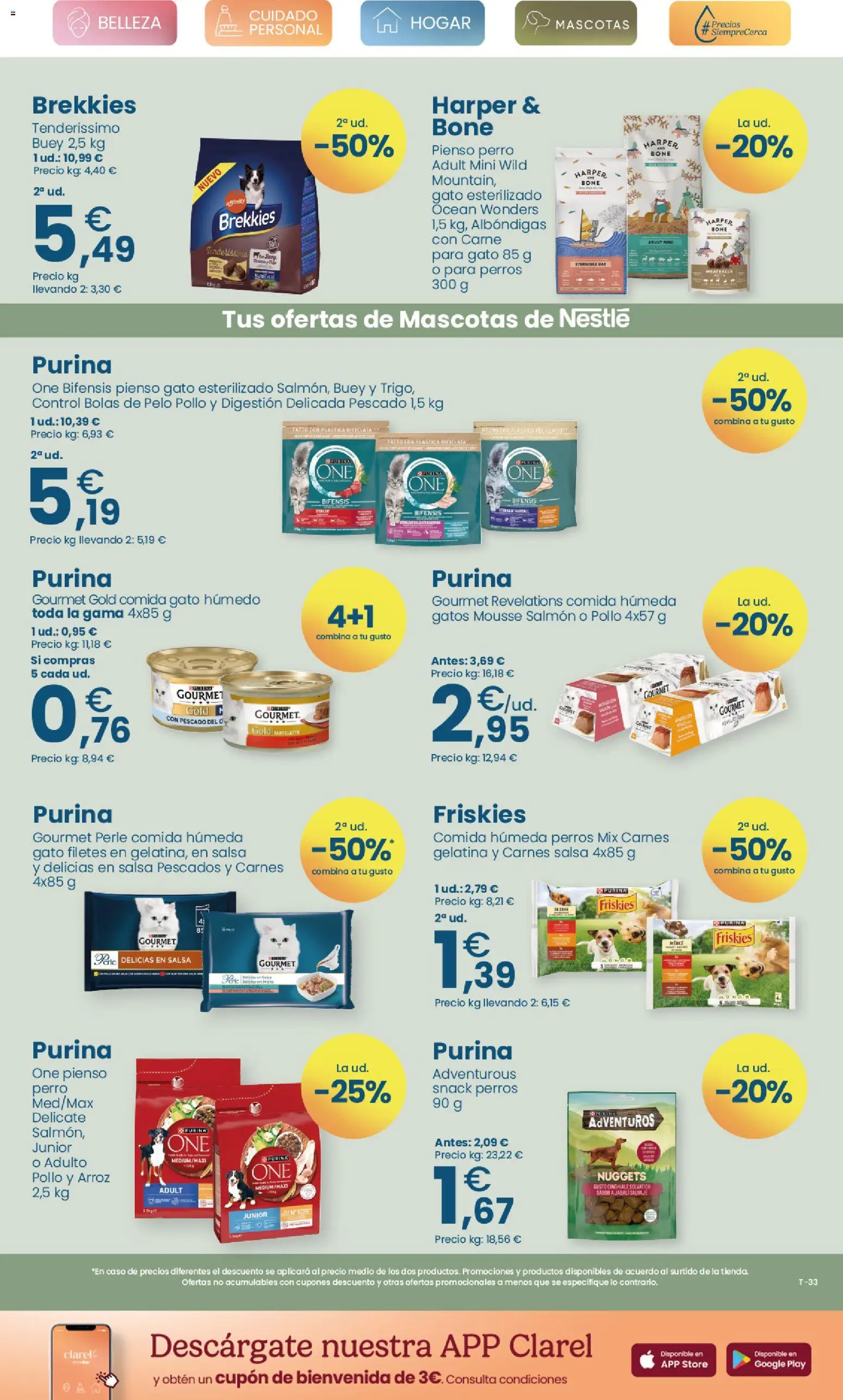 Clarel - Black Friday │ válido desde el 26.11.2025 | Página: 17 | Productos: Gelatina, Mousse, Pescado, Nuggets