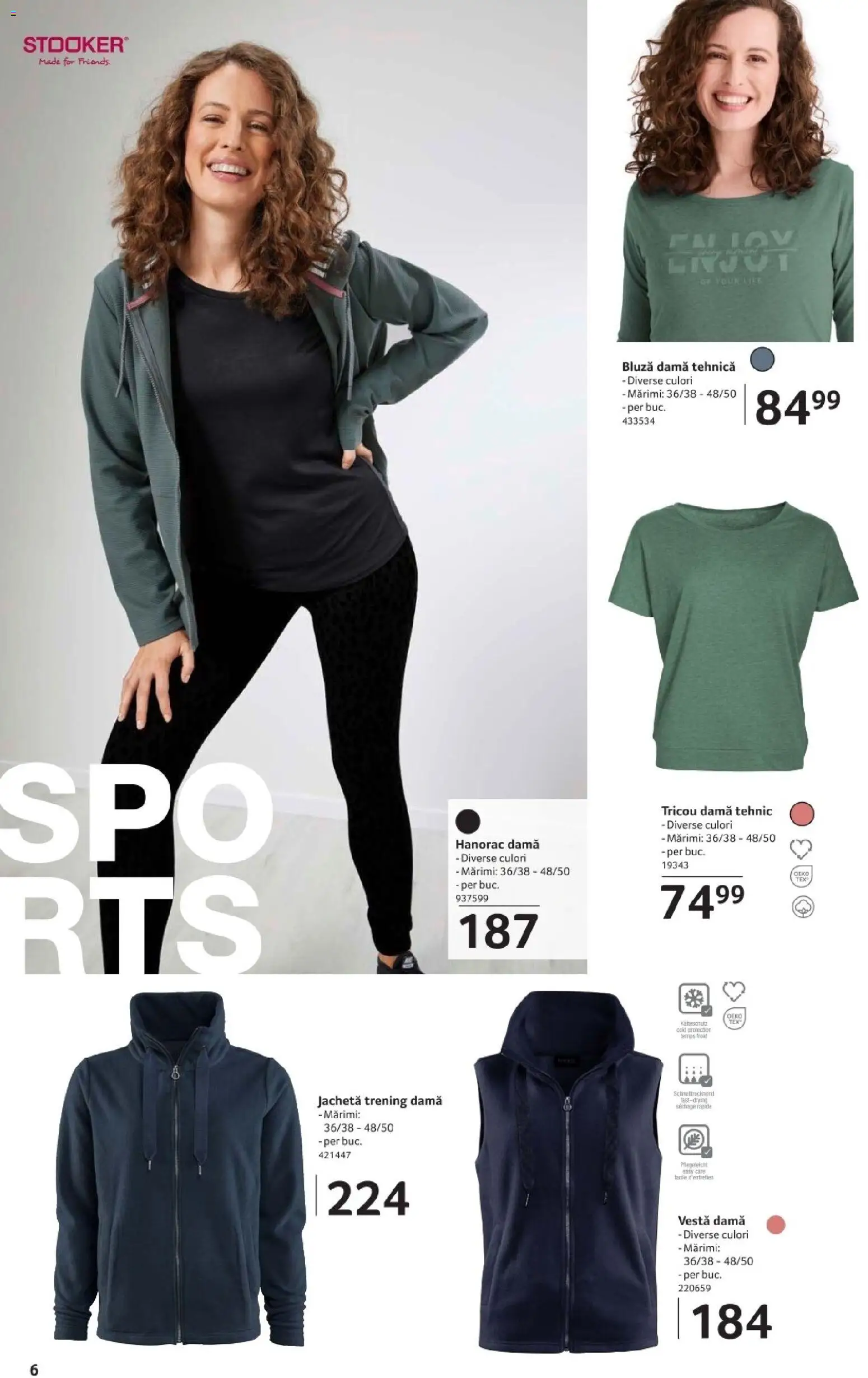 Noul catalog Selgros – valabil de la 14.11.2025 | Pagină: 6 | Produse: Jachetă, Tricou, Bluză, Keşe