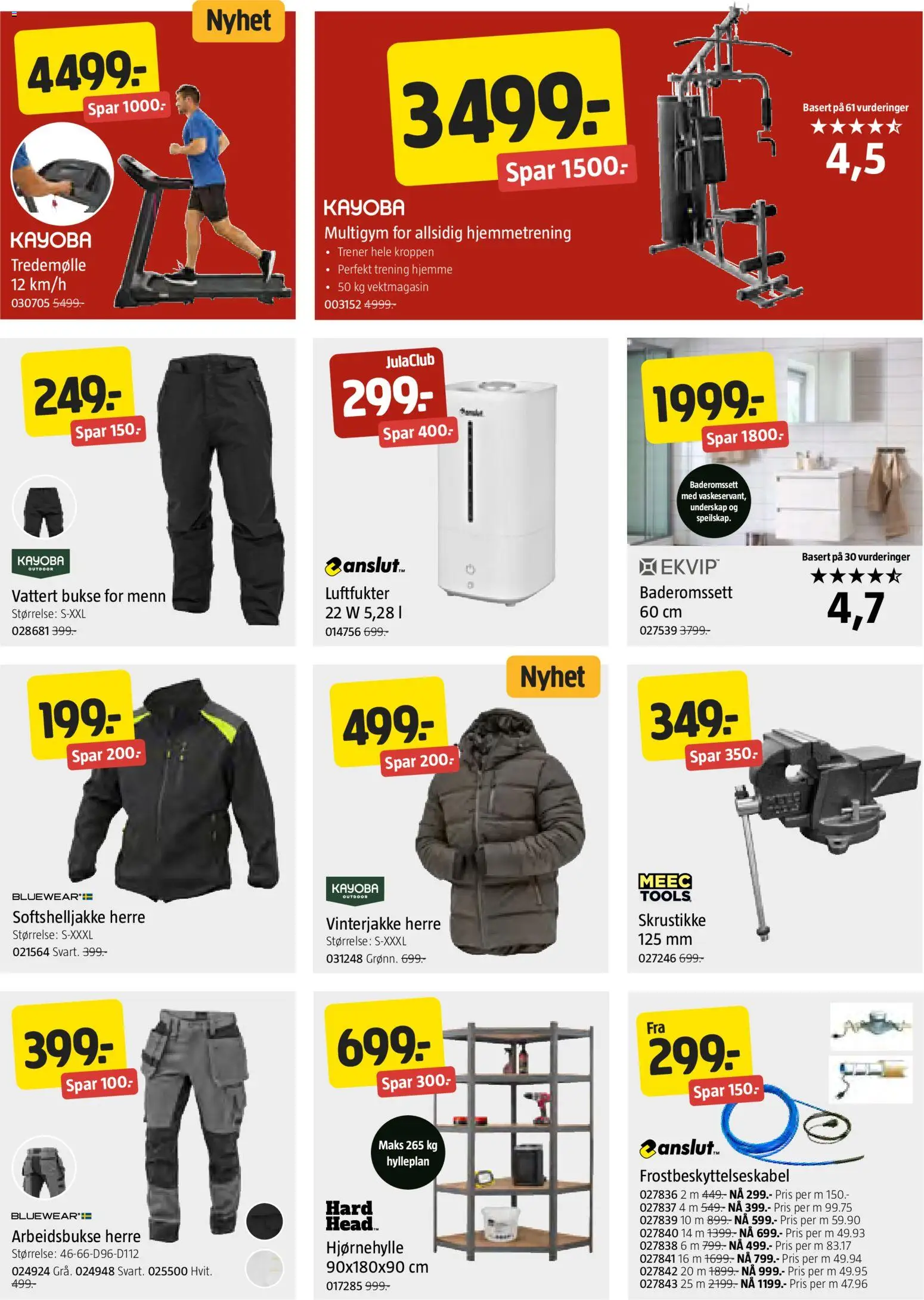 {H1} | Side: 5 | Produkter: Vinterjakke