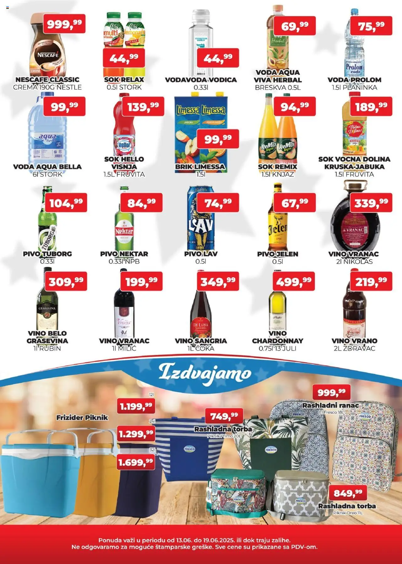 Plus Cash & Carry katalog - važi od 13.06.2025 | Strana: 3 | Proizvode: Graševina, Fruvita, Voda, Sok