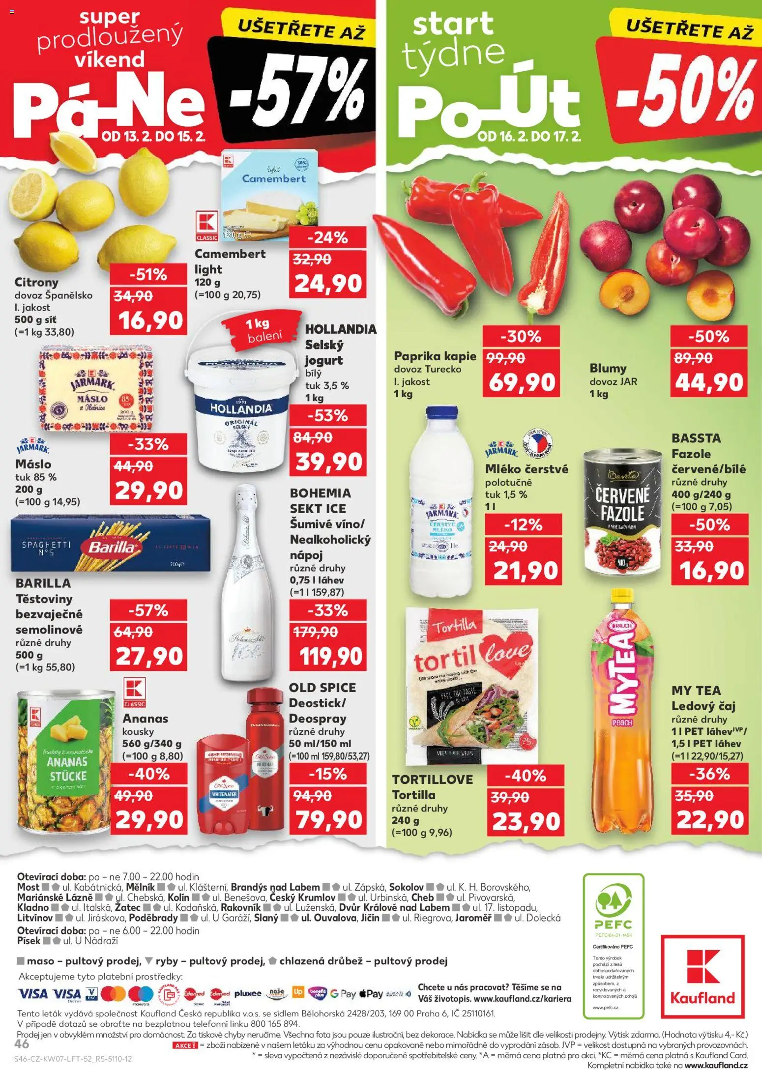 Kaufland leták - Kolín od 11.02.2026 | Strana: 46