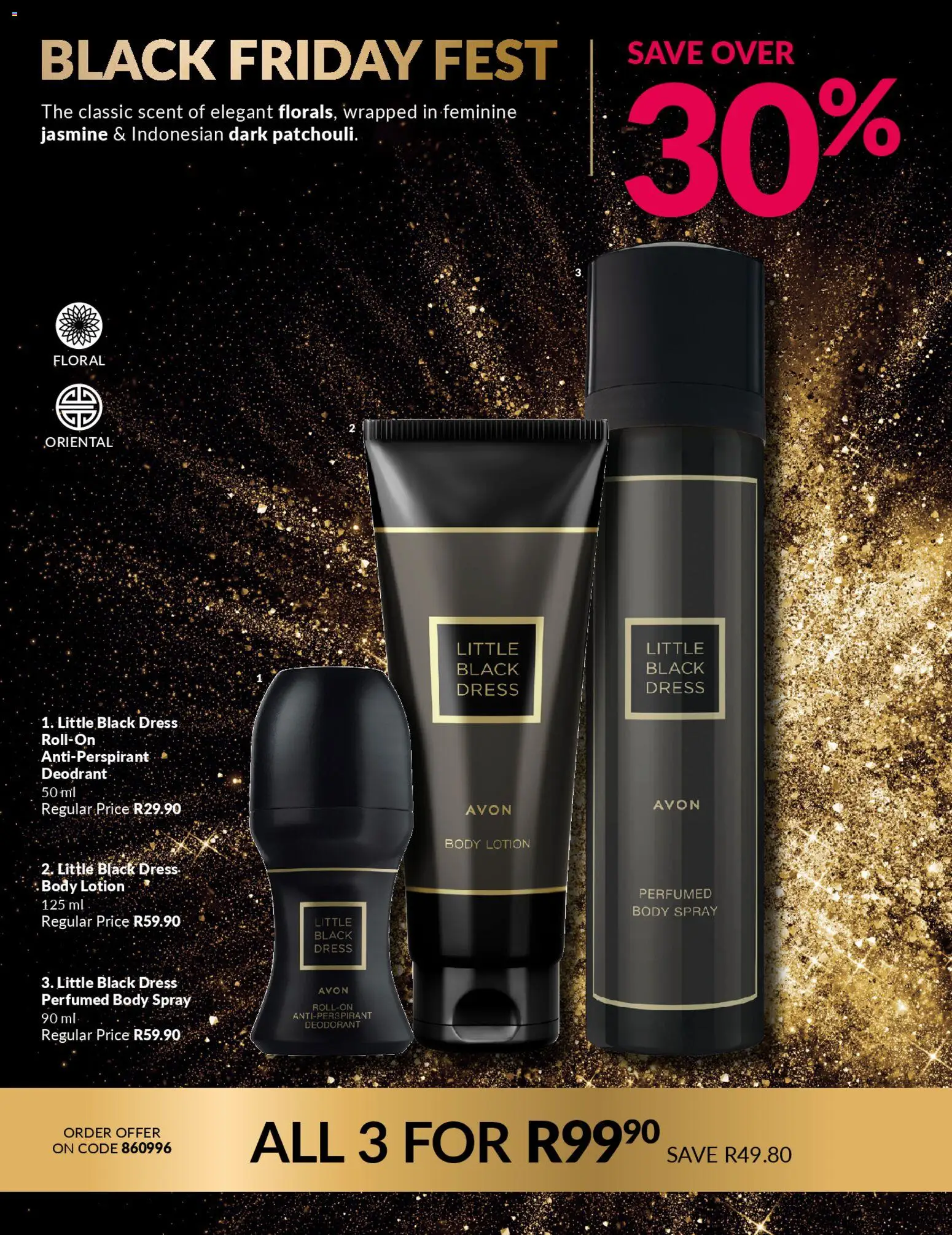New Avon catalogue – valid from 25.11.2025 | Page: 7 | Products: Dress, Body spray, Deodorant, Antiperspirant