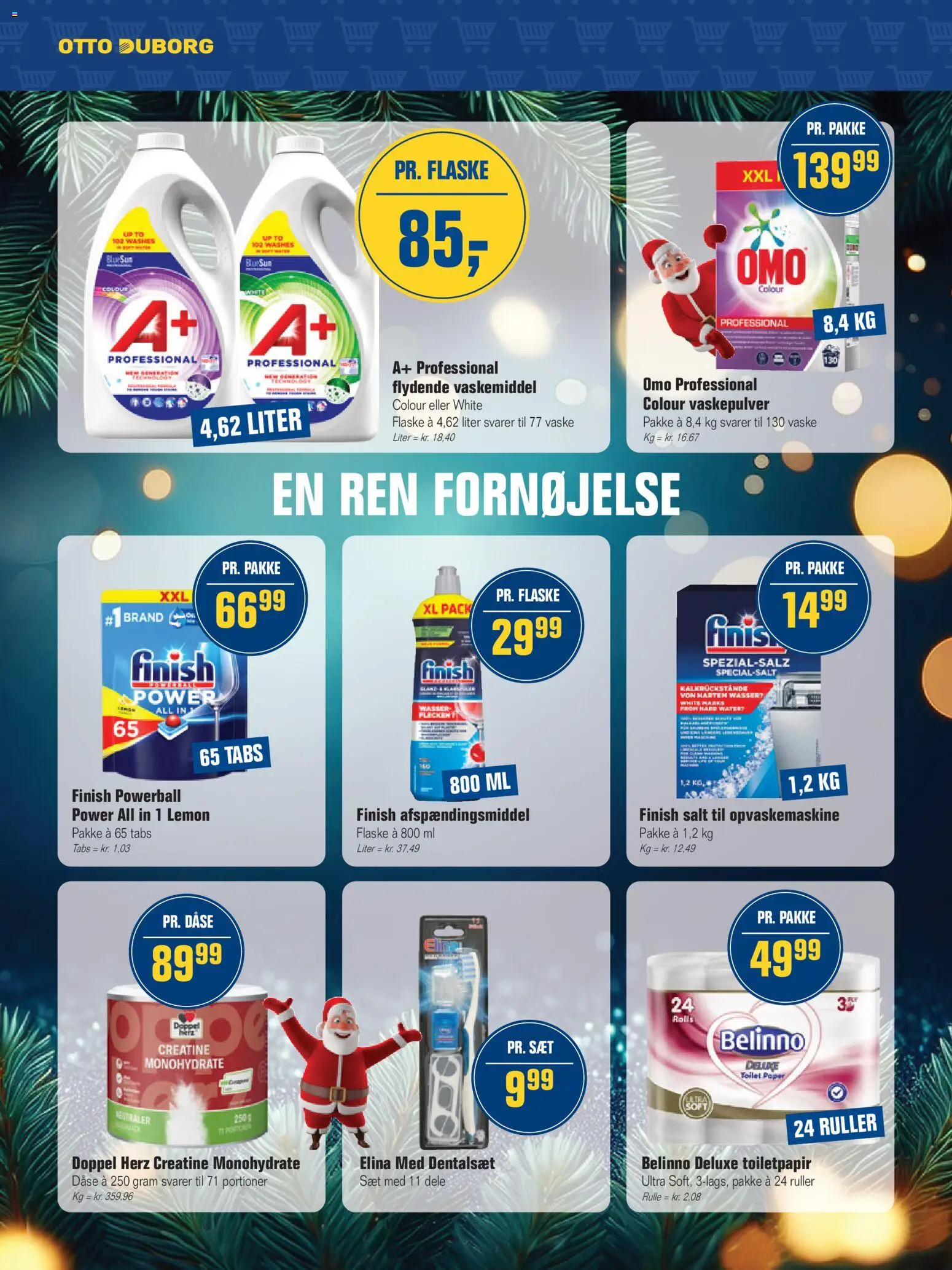 Otto Duborg tilbudsavis – gyldig fra 30.10.2025 | Side: 22 | Produkter: Vaskepulver, Toilet, Salt, Opvaskemaskine