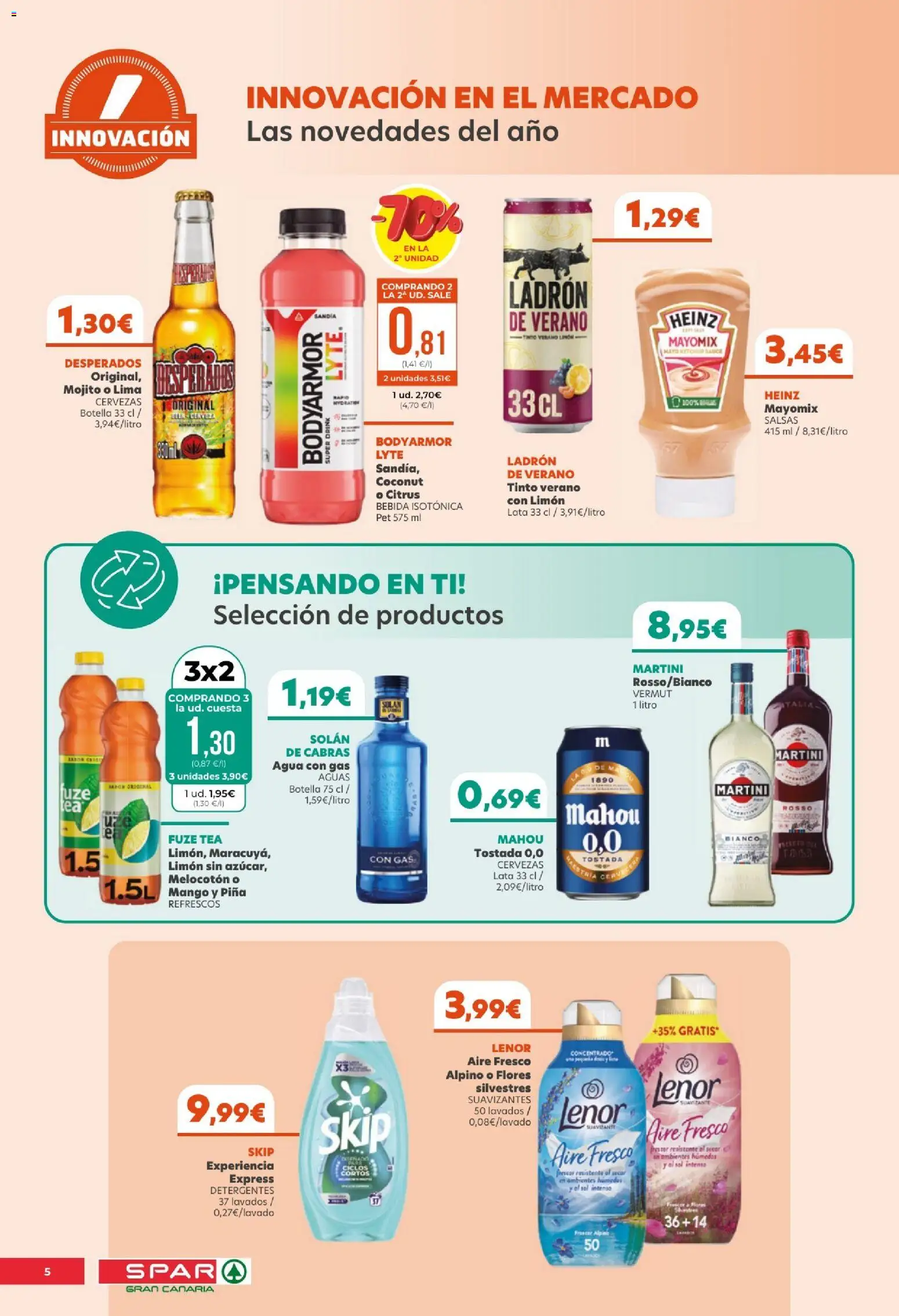 Spar - folleto │ válido desde el 14.11.2025 | Página: 5 | Productos: Lima, Ρούτερ, Sandía, Παρμεζάνα