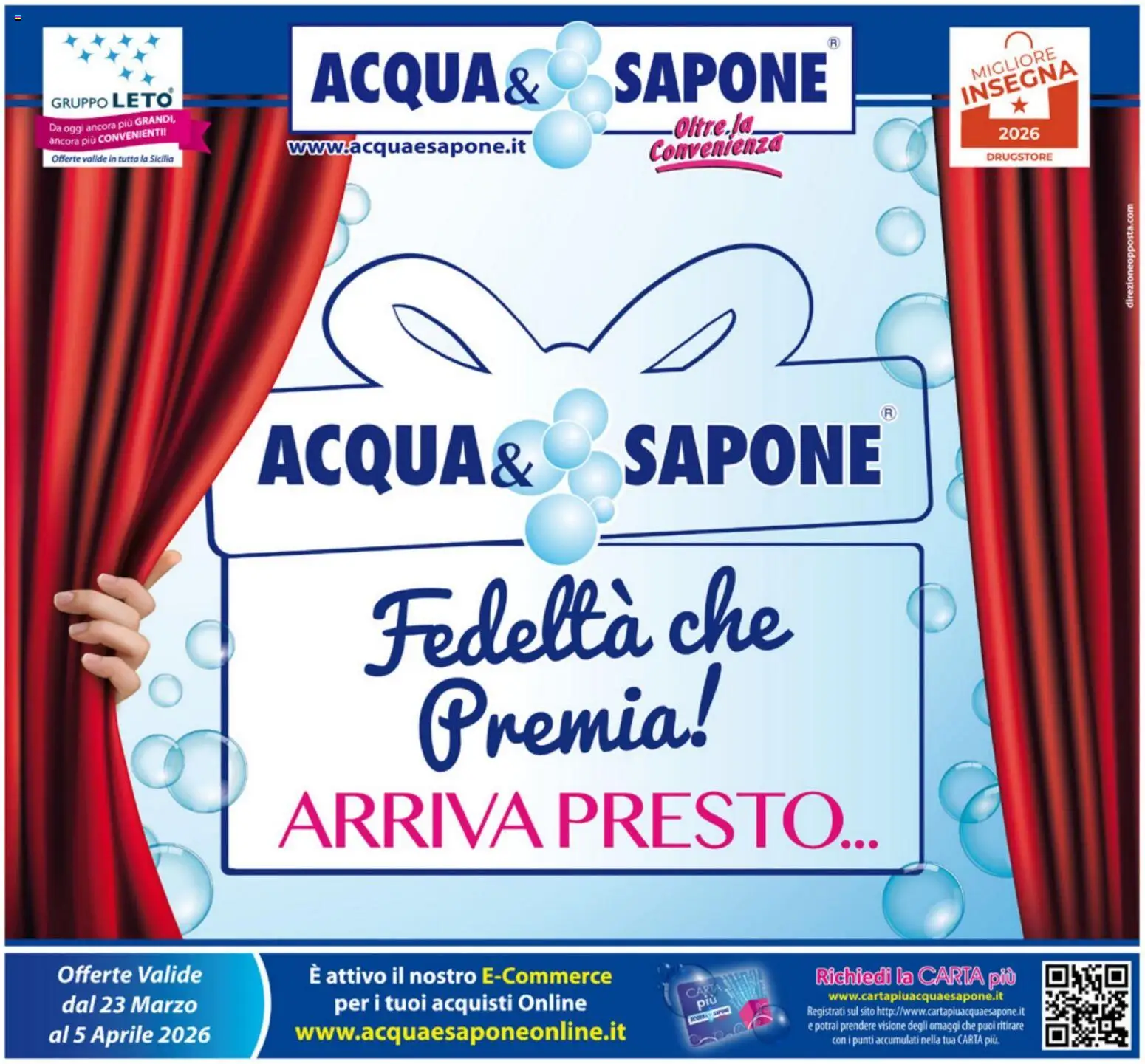 Volantino Acqua e Sapone del 23.03.2026 | Pagina: 1 | Prodotti: Sapone