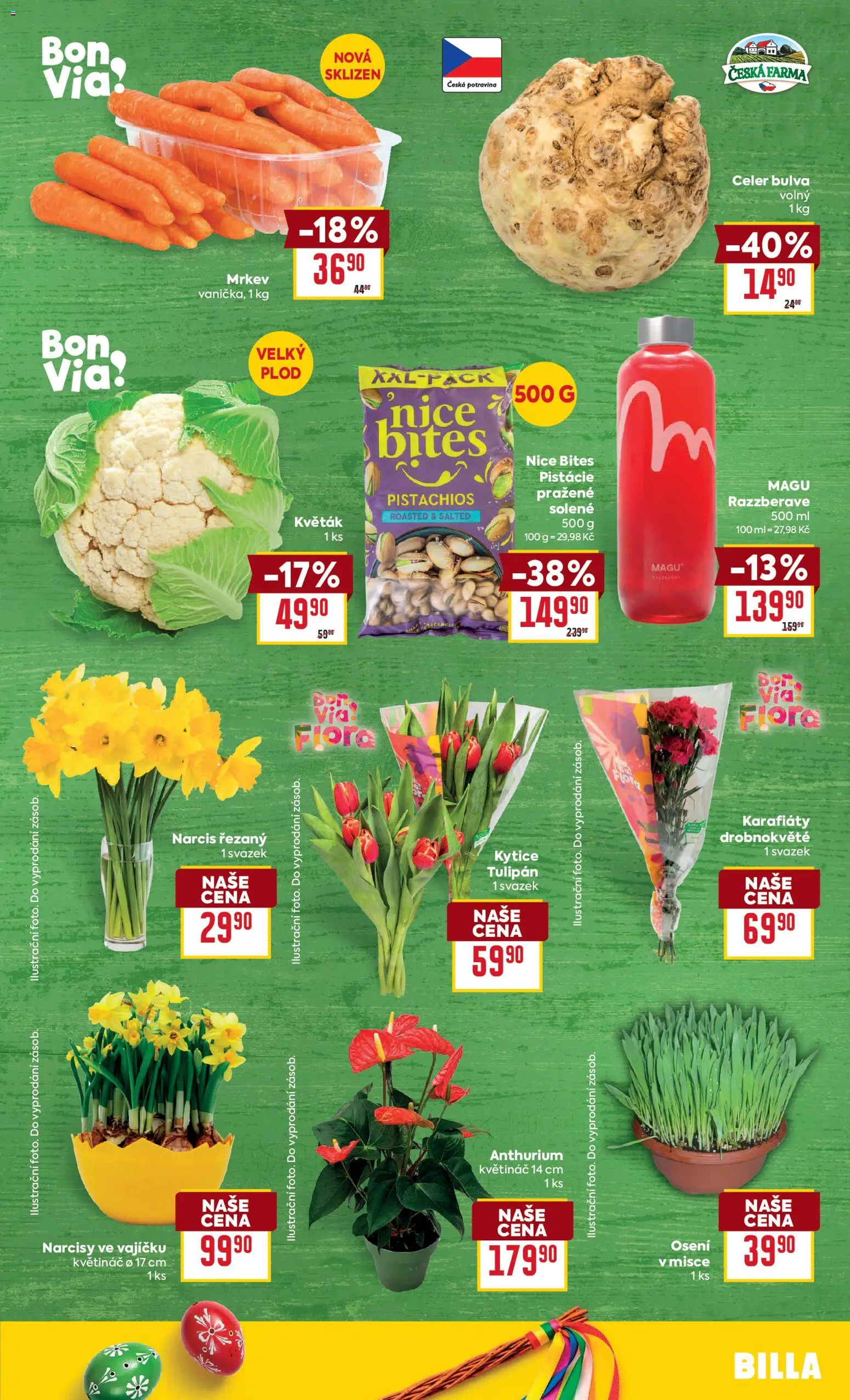 Toto nesmíte zmeškat - aktuální slevy v letáku Billa 01.04.2026! | Ceská republika