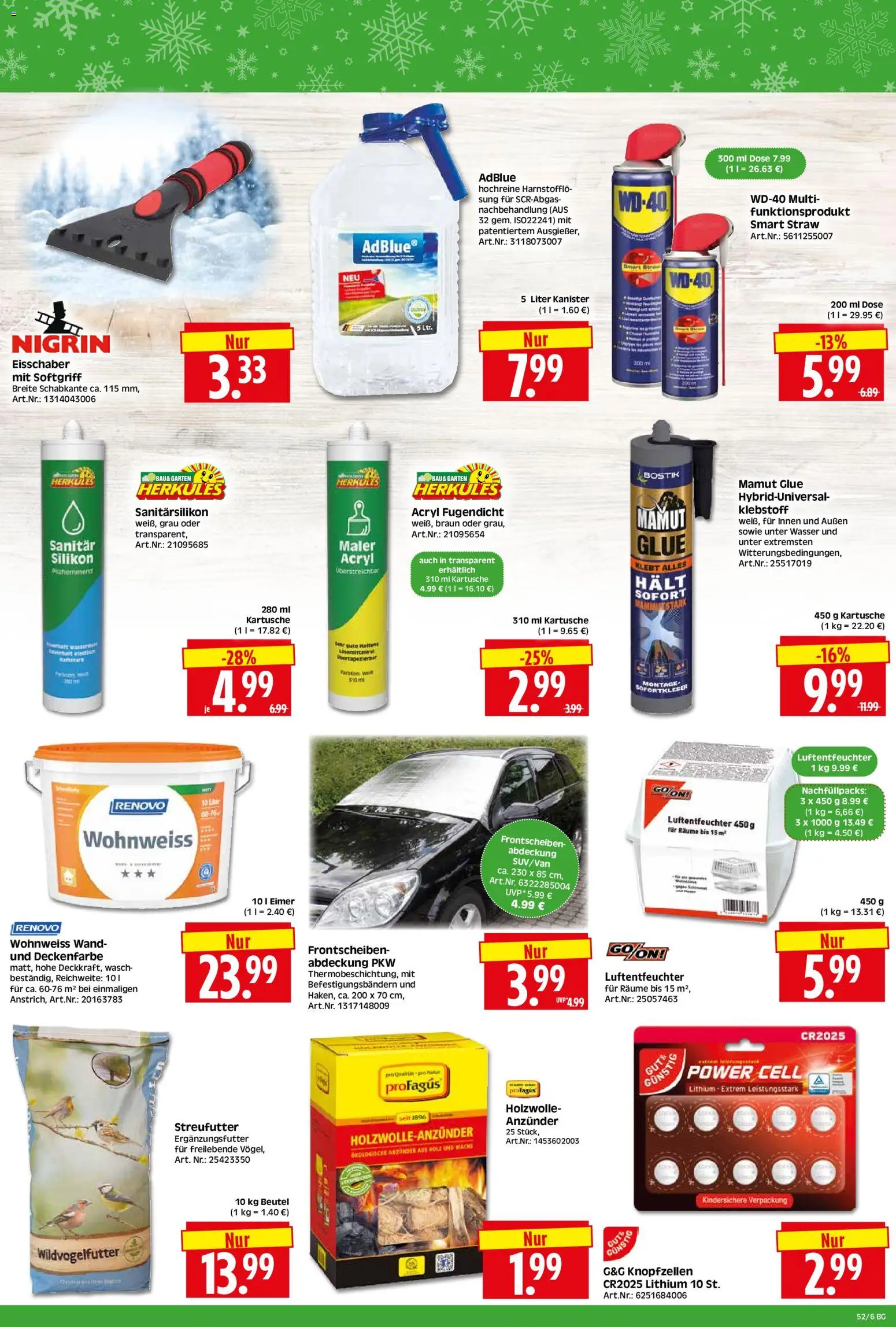 HERKULES - Bau & Garten – gültig ab 22.12.2025 | Seite: 6 | Produkte: Wasser