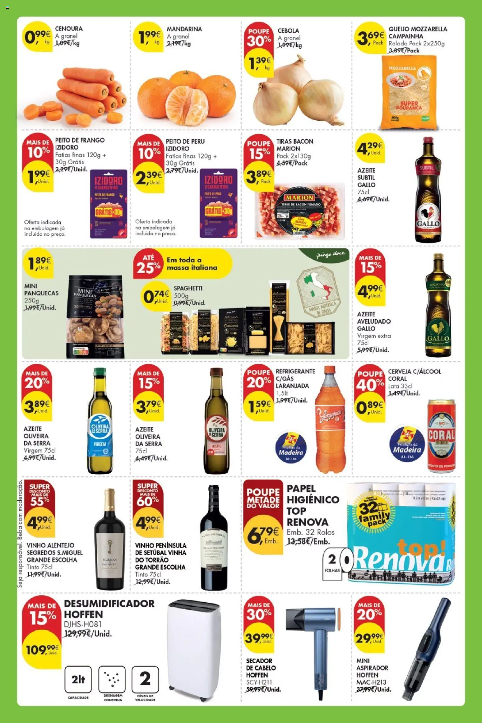 Pingo Doce Poupe este Fim de Semana Madeira │ válido de 20.02.2026 | Página: 3 | Produtos: Refrigerante, Aspirador, Vinho, Cerveja