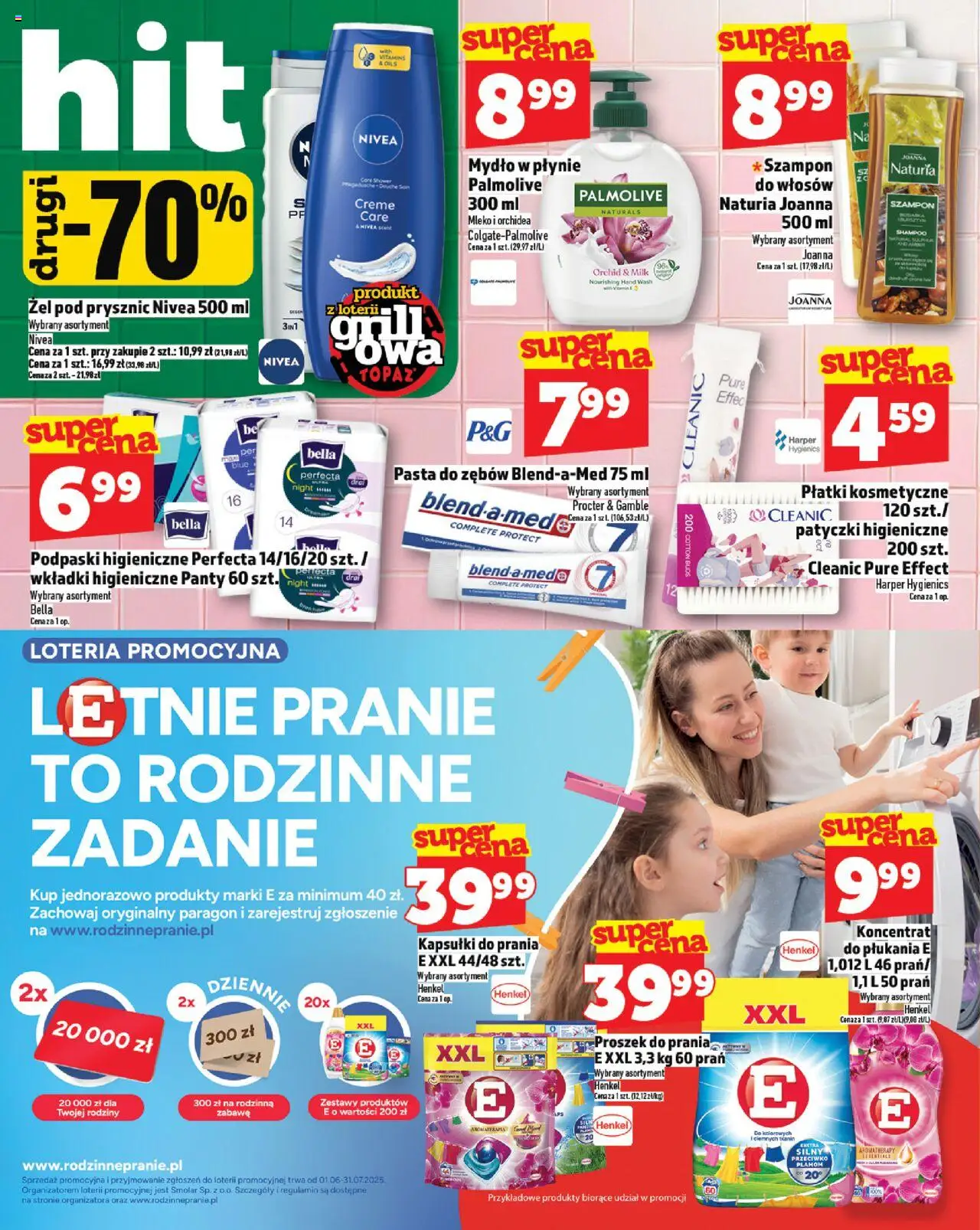 Topaz Gazetka - Ceny małe na stałe od 12.06.2025 | Strona: 26 | Produkty: Mydło w płynie, Mleko, Szampon, Pasta do zębów