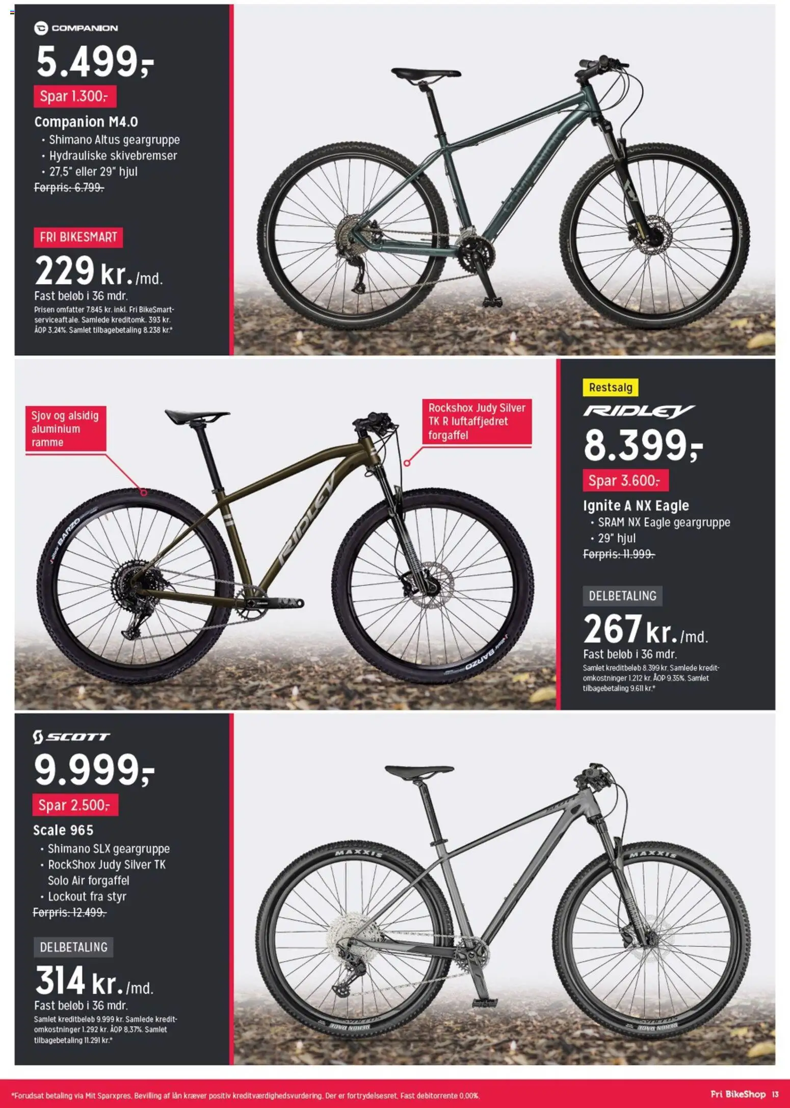 Fri BikeShop tilbudsavis – gyldig fra 13.01.2026 | Side: 13