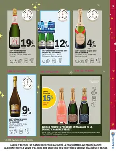 E.Leclerc - Prévisualisation de CRÉMANT DE BOURGOGNE BRUT - COUVENT DES VISITANDINES, 2 x 75cl (1,50L). Existe aussi: Demi-sec ou rosé. valide à partir de 09.12.2025 | Page: 5