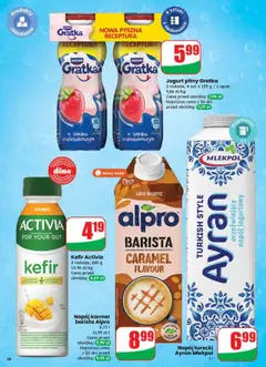 Dino Gazetka od 25.06.2025 | Strona: 38 | Produkty: Mango, Kefir, Alpro, Jogurt pitny