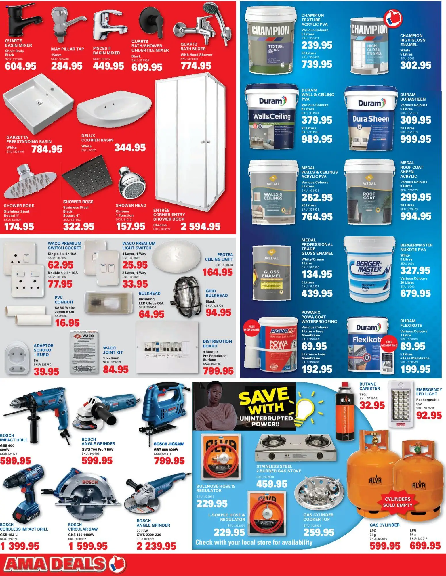 New Cashbuild catalogue – valid from 23.02.2026 | Page: 2 | Products: Cooker, Light, Tap, Enamel