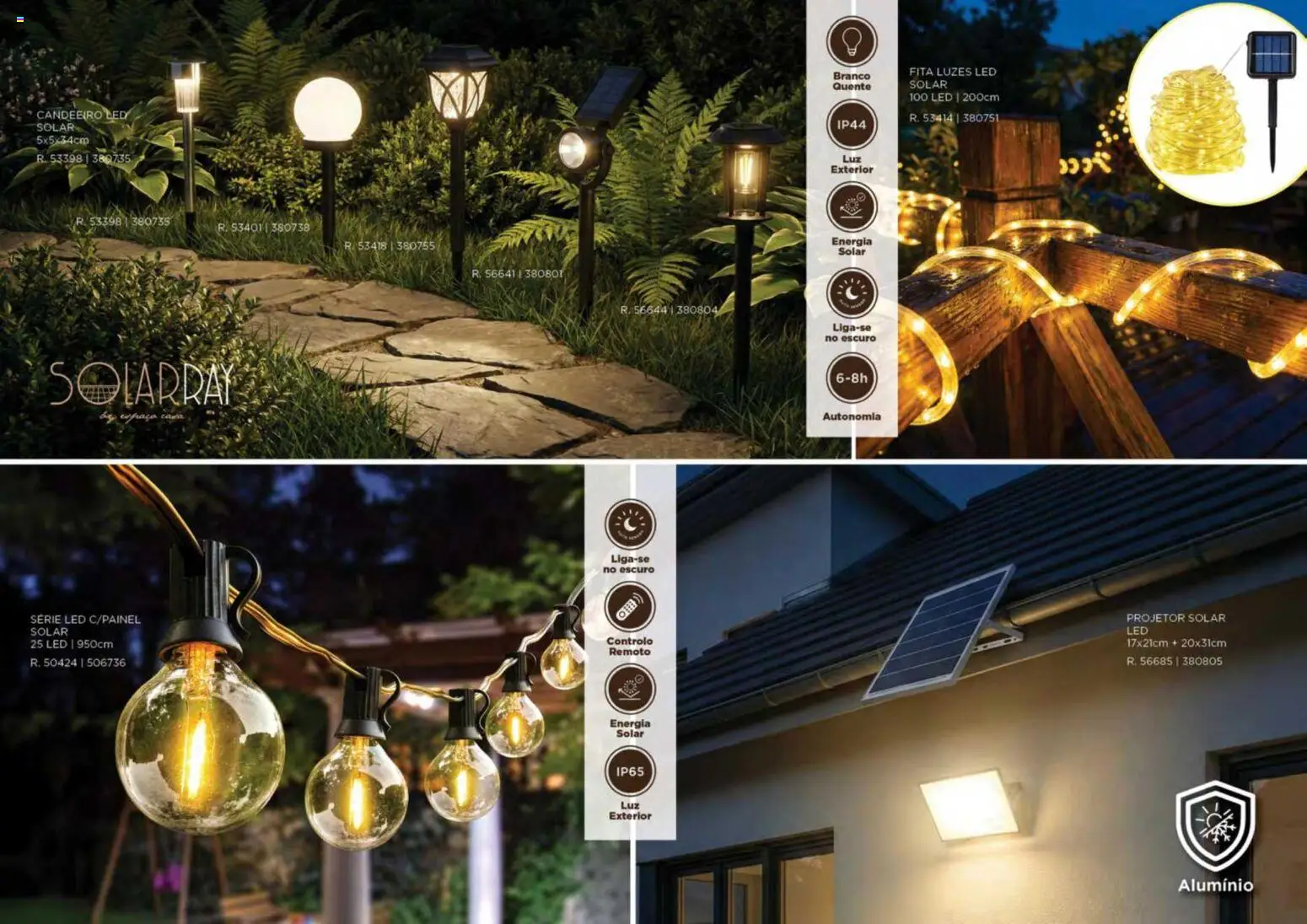 Espaço Casa folheto Ar Livre 2026 │ válido de 07.03.2026 | Página: 132 | Produtos: Candeeiro, Projetor