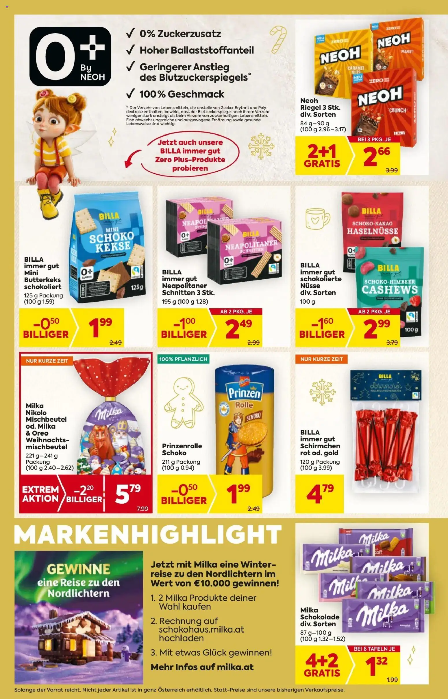 Billa Flugblatt - Kitzbuehel, Zell Am Ziller, Brixlegg gültig ab 20.11.2025 | Seite: 16 | Produkte: Nüsse, Kekse, Zucker, Schokolade