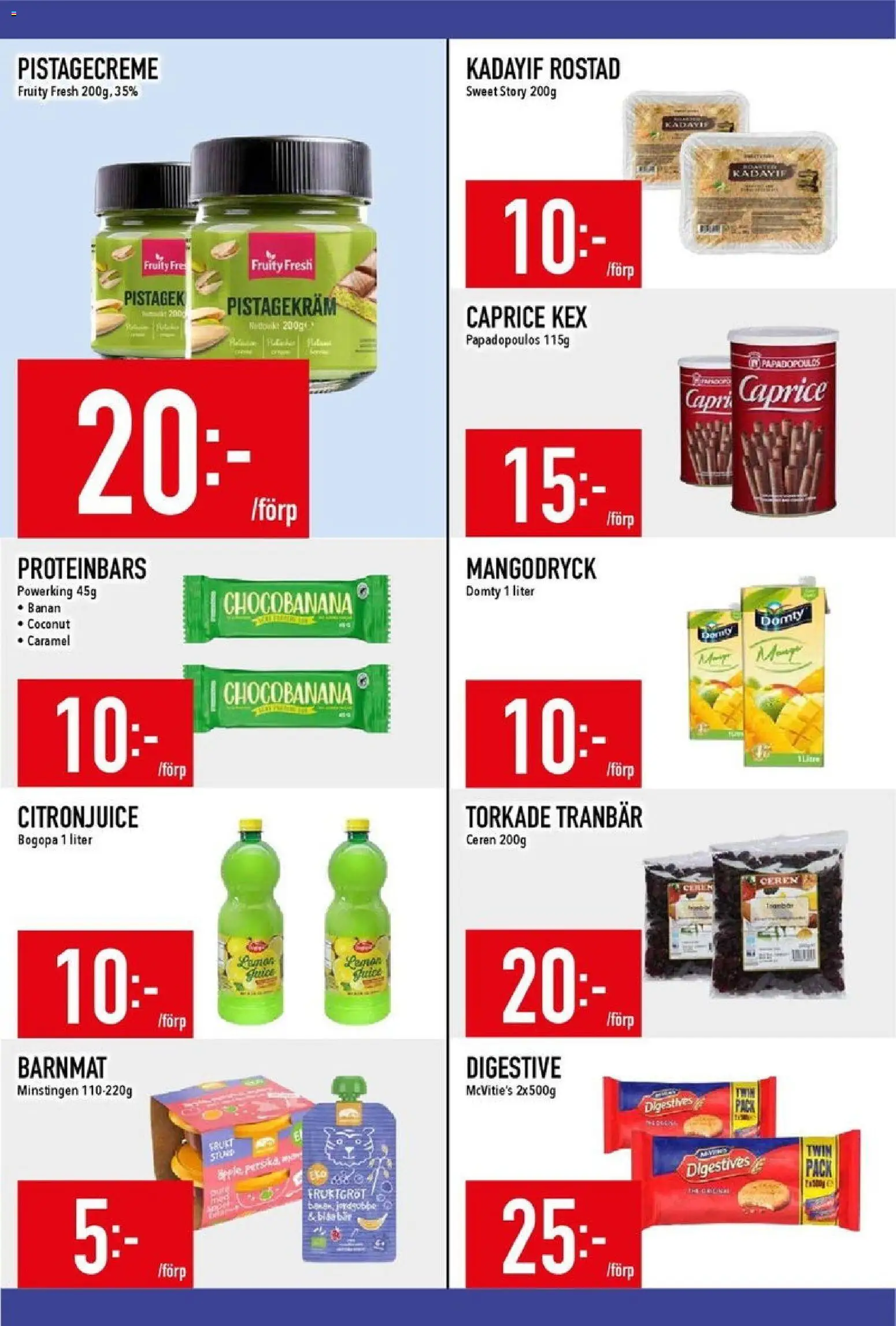 Matdax reklamblad aktuell från 16.02.2026 | Sida: 15 | Produkter: Barnmat, Digestive, Persika