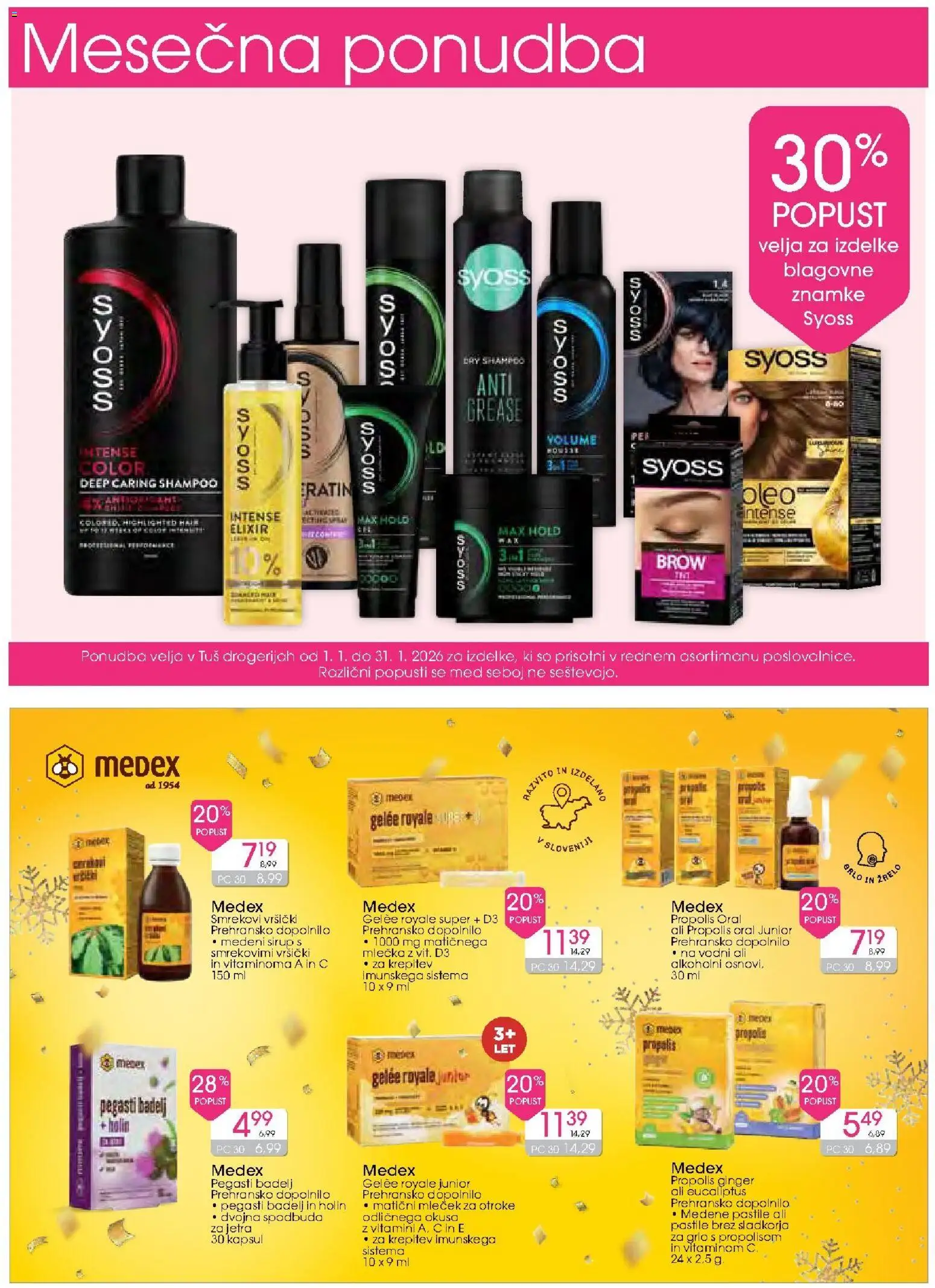 Novi Tuš drogerija katalog ponudbe – veljaven od 14.01.2026 | Stran: 11 | Izdelki: Sirup