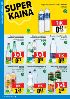 IKI akcijos nuo 15.09.2025 | Puslapis: 48 | Prekių: Gaivusis gėrimas, Mineralinis vanduo